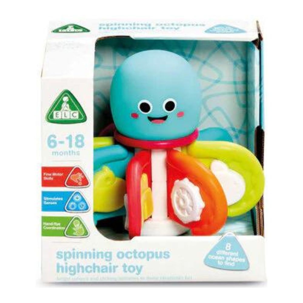 Spinning Octopus Highchair Toy