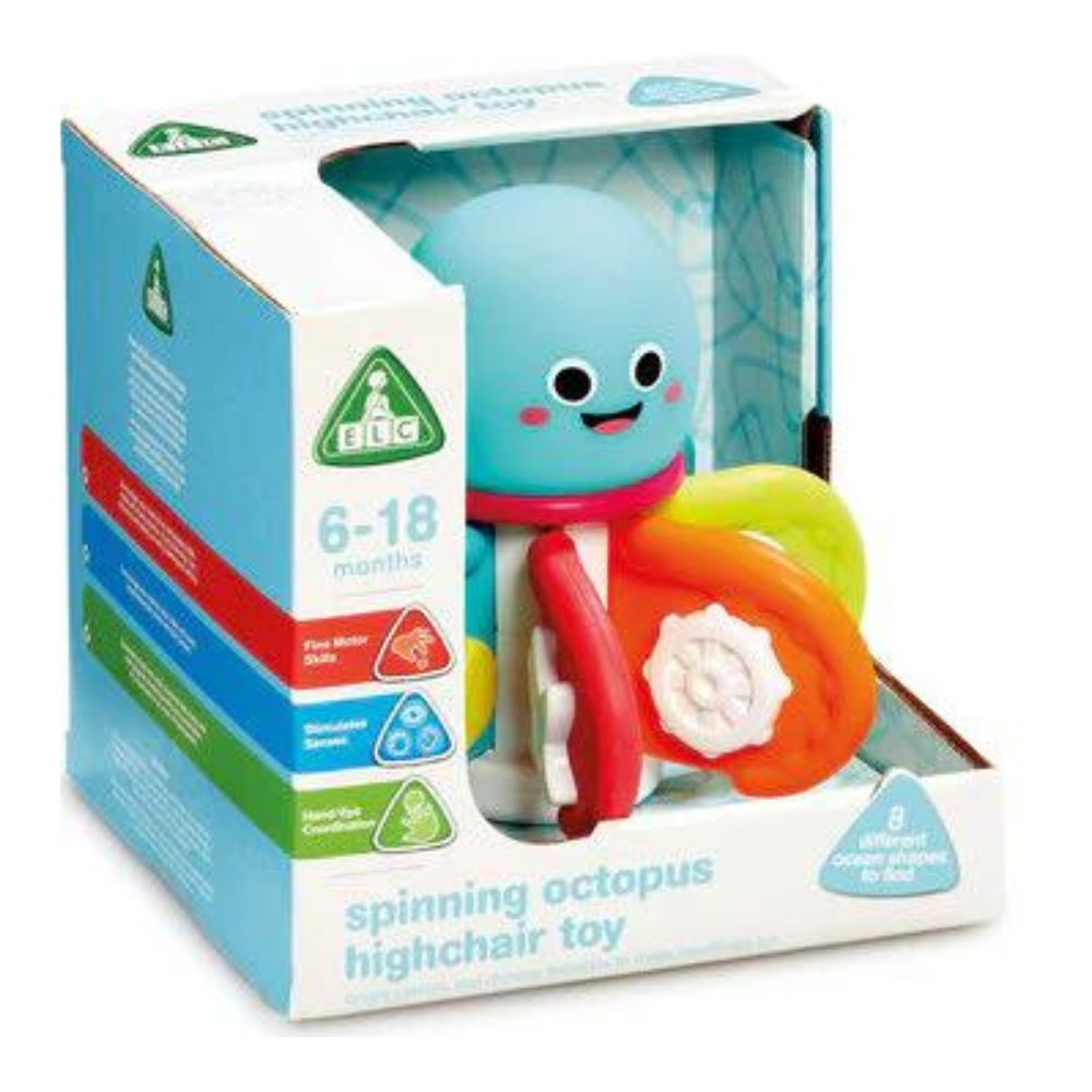 Spinning Octopus Highchair Toy