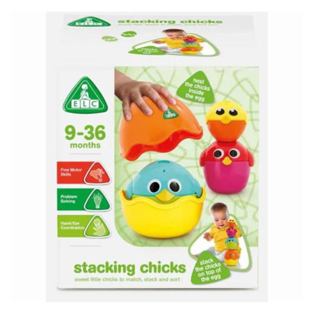 Elc Stacking Chicks Multicolour 9M+