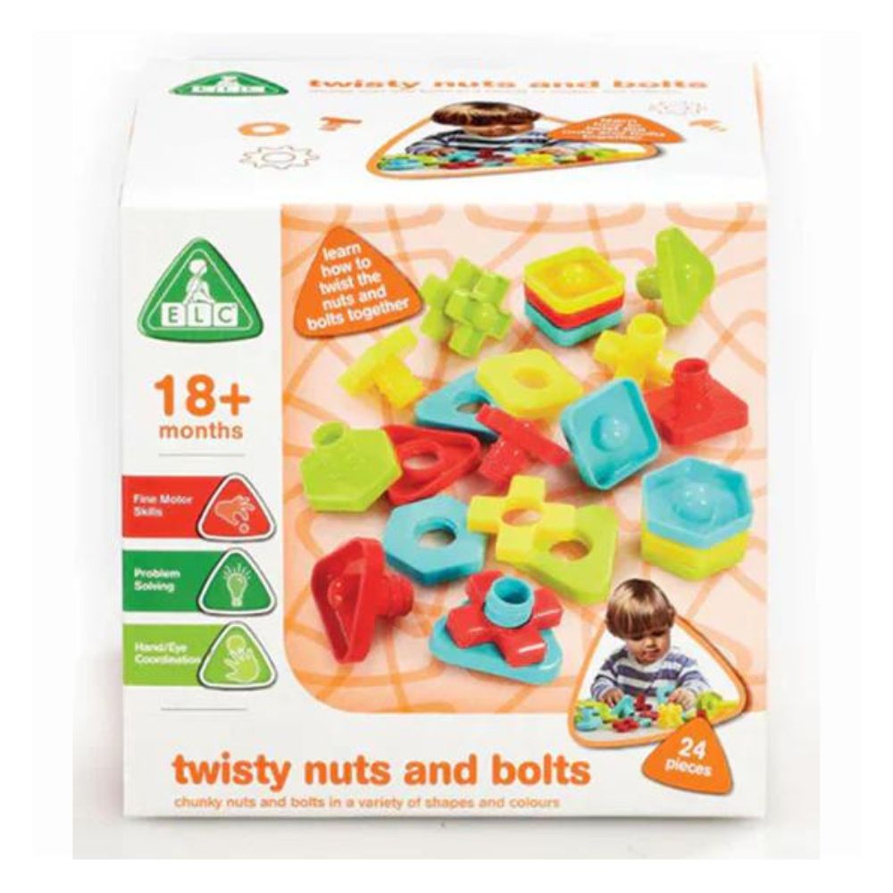 Elc Twisting Nuts & Bolts Multicolour 18M+