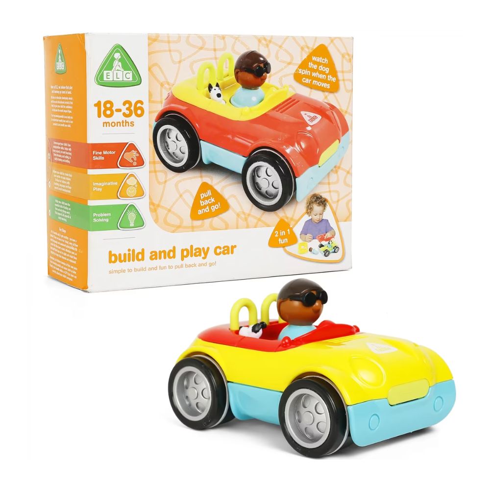 Elc Build & Play Car Multicolour 18M+