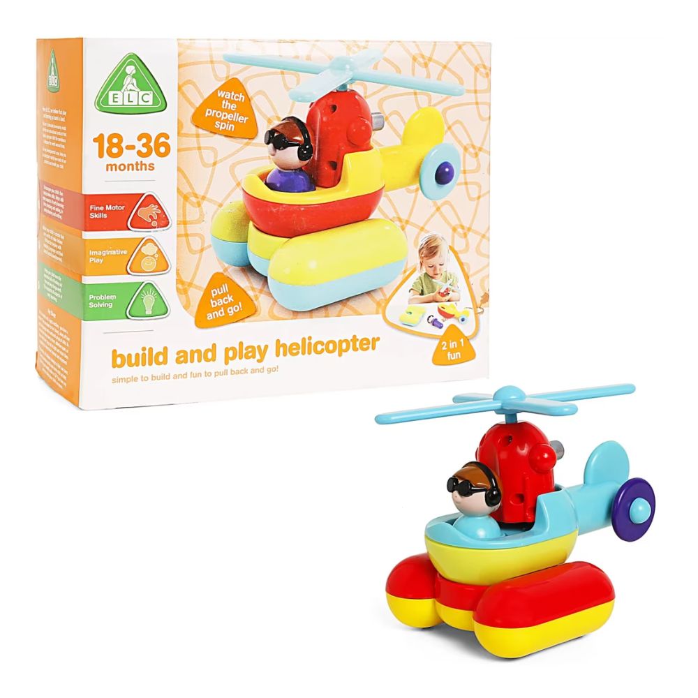 Build And Play Helicopter 18M+