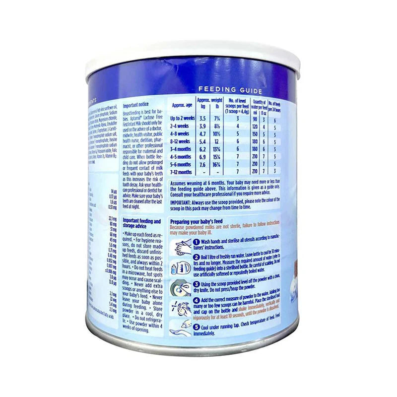 Lactose free baby formula 400g
