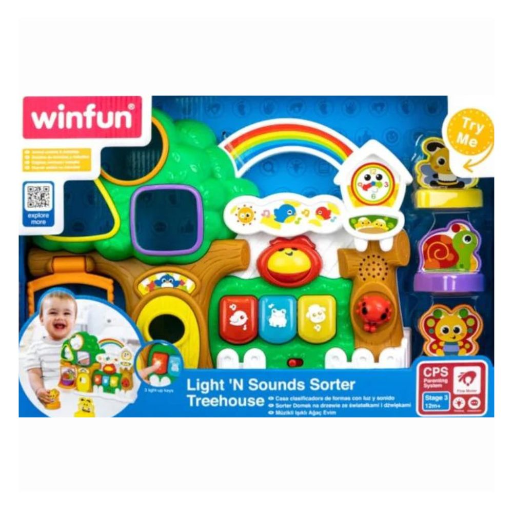 Winfun Light N Sounds Sorter Treehouse