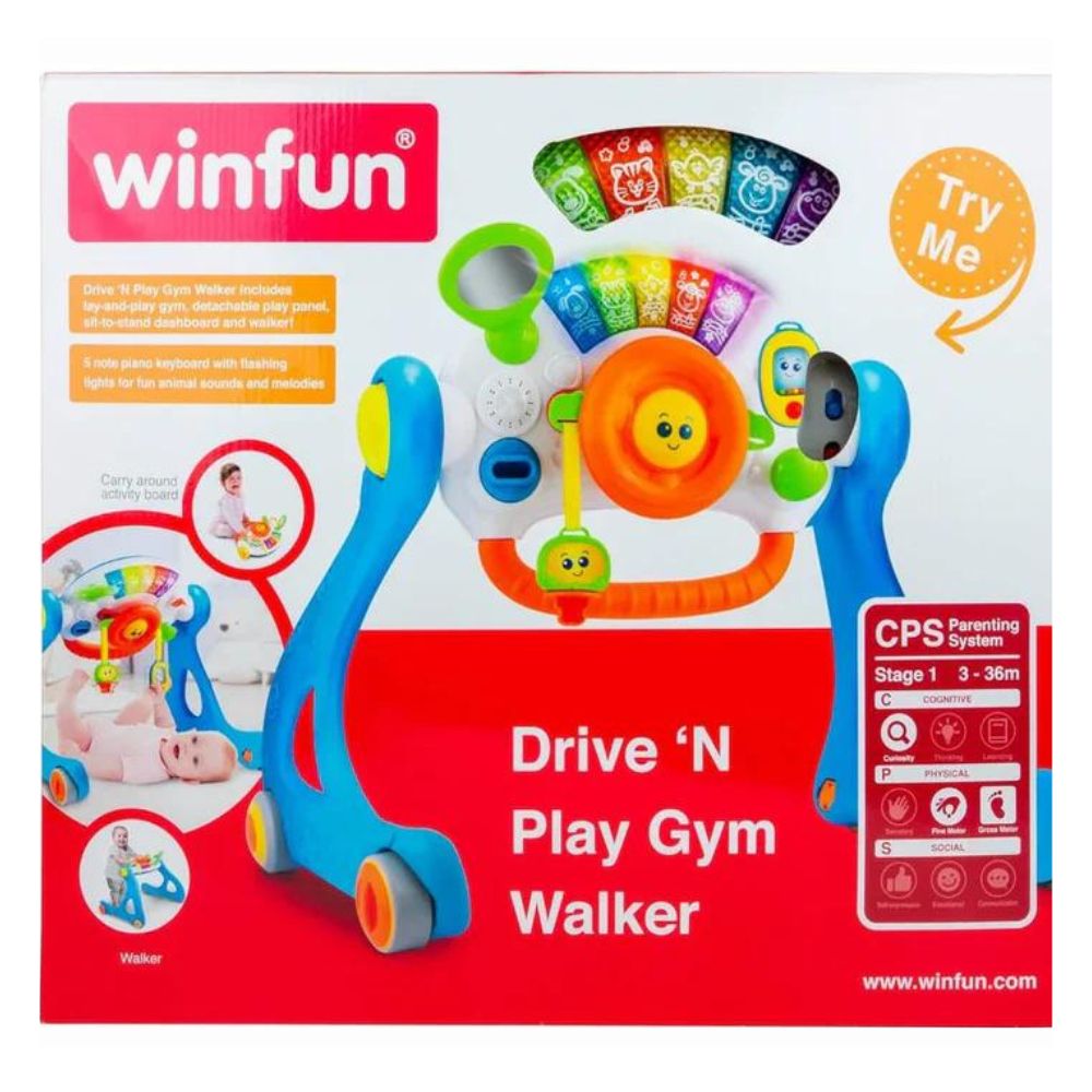 Winfun 5-in-1 Driver Playgym Walker