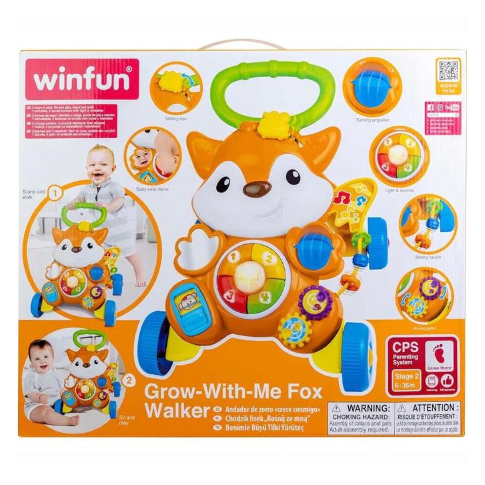 Winfun Grow With Me Fox Walker
