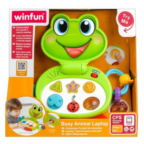 Busy Animal Laptop Frogg