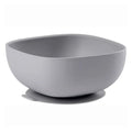 Silicone Suction Bowl - Grey