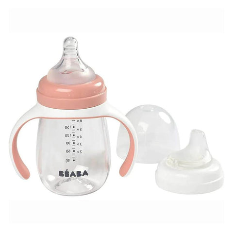2 in 1 Learning Cup Vintage Pink - 210 ml