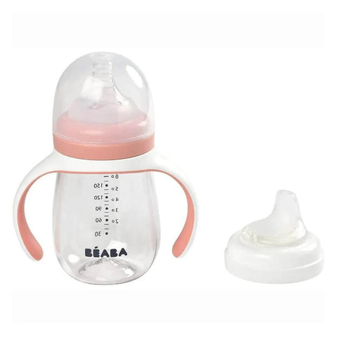 2 in 1 Learning Cup Vintage Pink - 210 ml