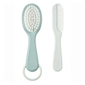 Baby Brush and Comb Set - Green Blue