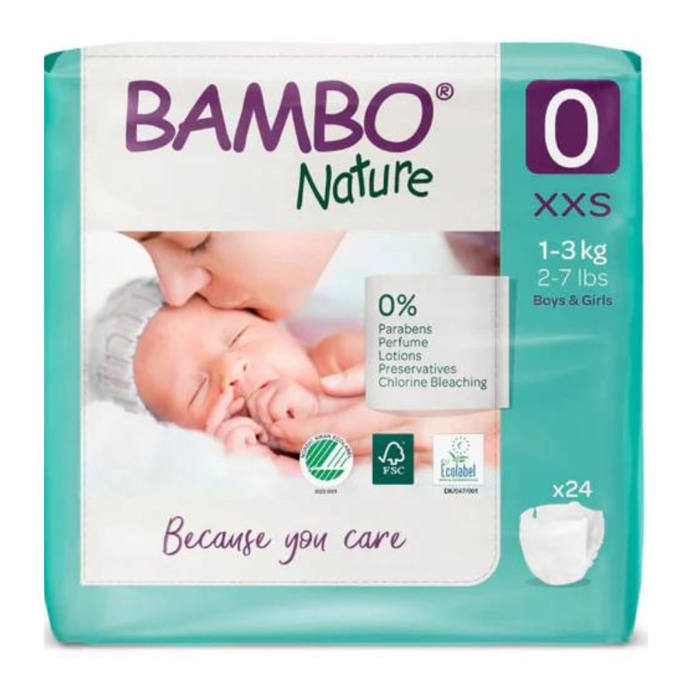 Skin Friendly Tape Diapers - Monthly Box - Size 0