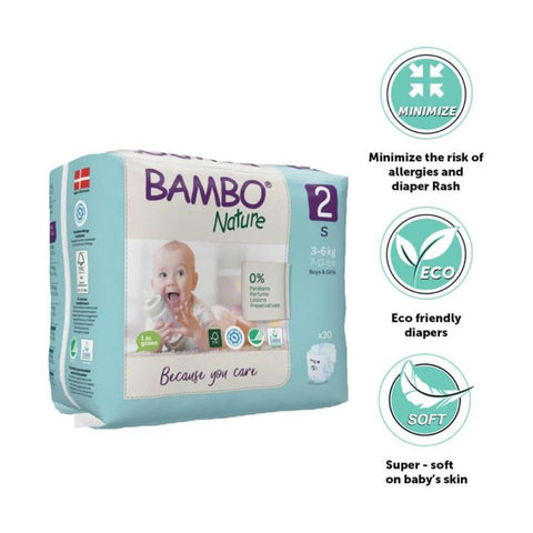 Tape Diapers Small Size - 30 Pieces