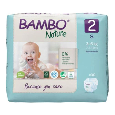Skin Friendly Tape Diapers - Monthly Box - Size 2