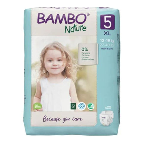 Tape Diapers XL Size - 22 Pieces
