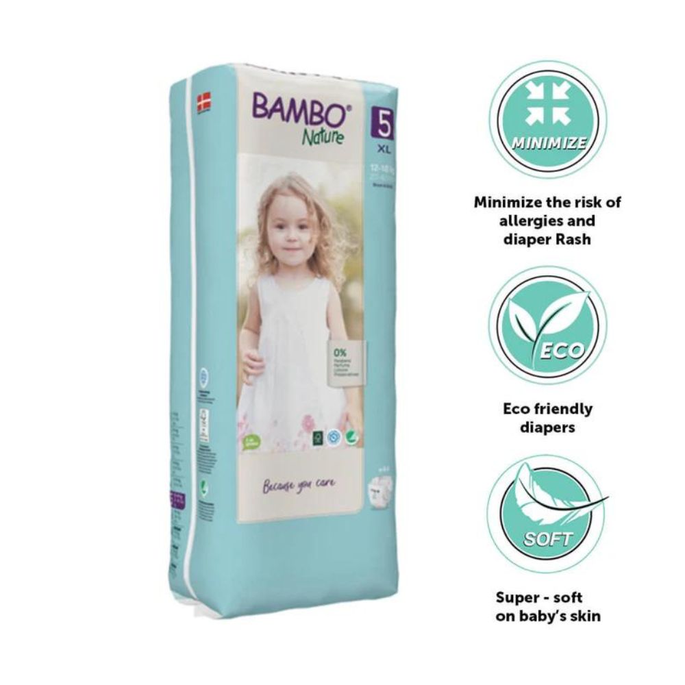 Tape Diapers XL Size - 44 Pieces