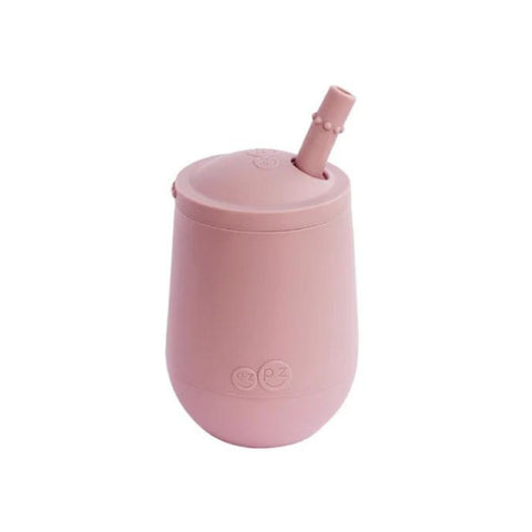 Mini Cup + Straw Training System for Toddlers - Blush