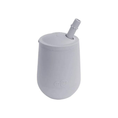 Mini Cup + Straw Training System for Toddlers - Pewter