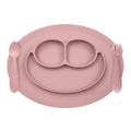 Mini Feeding Set for Toddlers (Mat, Spoon & Fork) - Blush