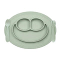 Mini Feeding Set for Toddlers (Mat, Spoon & Fork) - Sage
