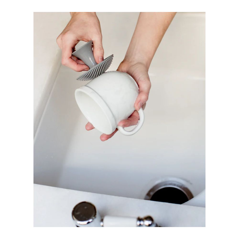 Mushroom Sponge for Washing - Grey