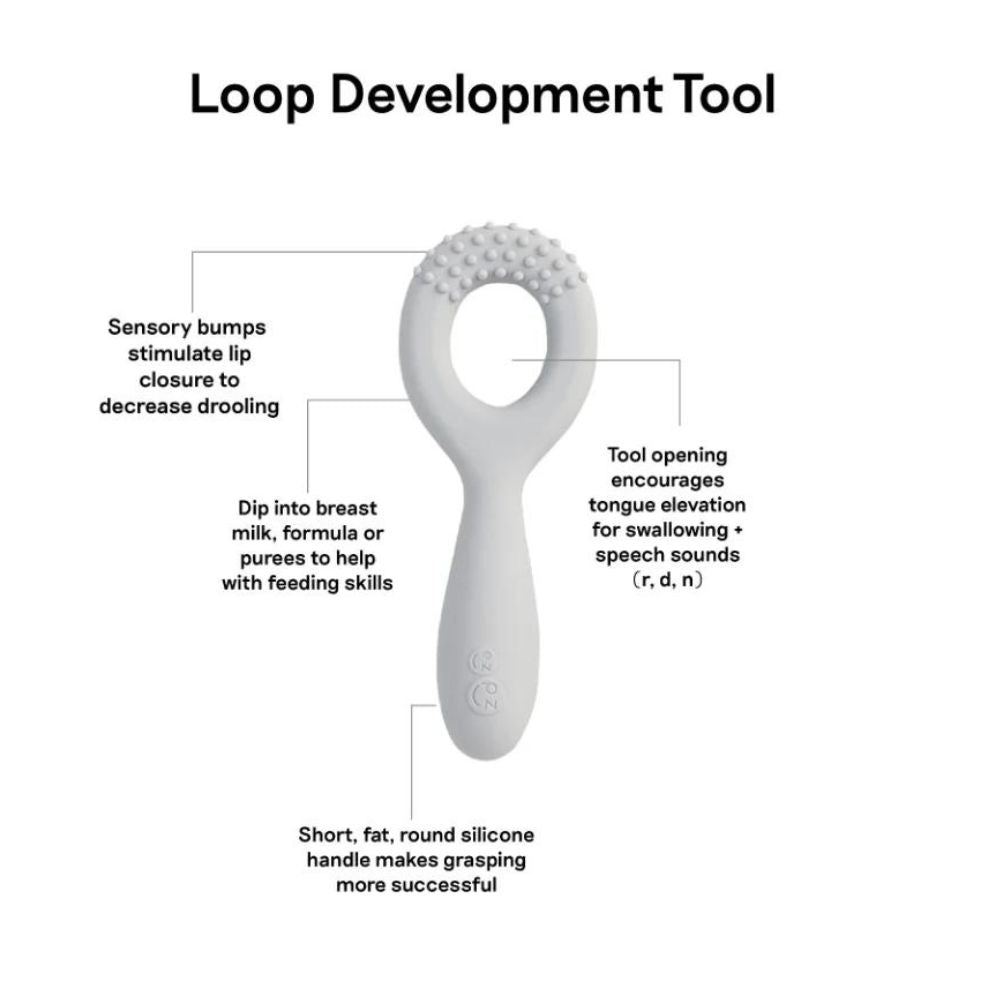 Oral Development Tools for Babies/Infants - Pewter