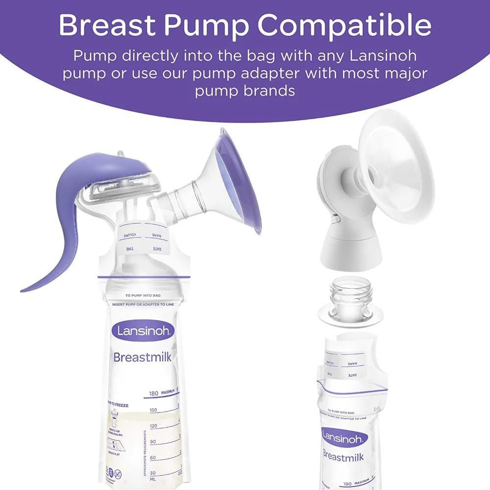 Lansinoh Breast Milk Storage Bags - Count 50
