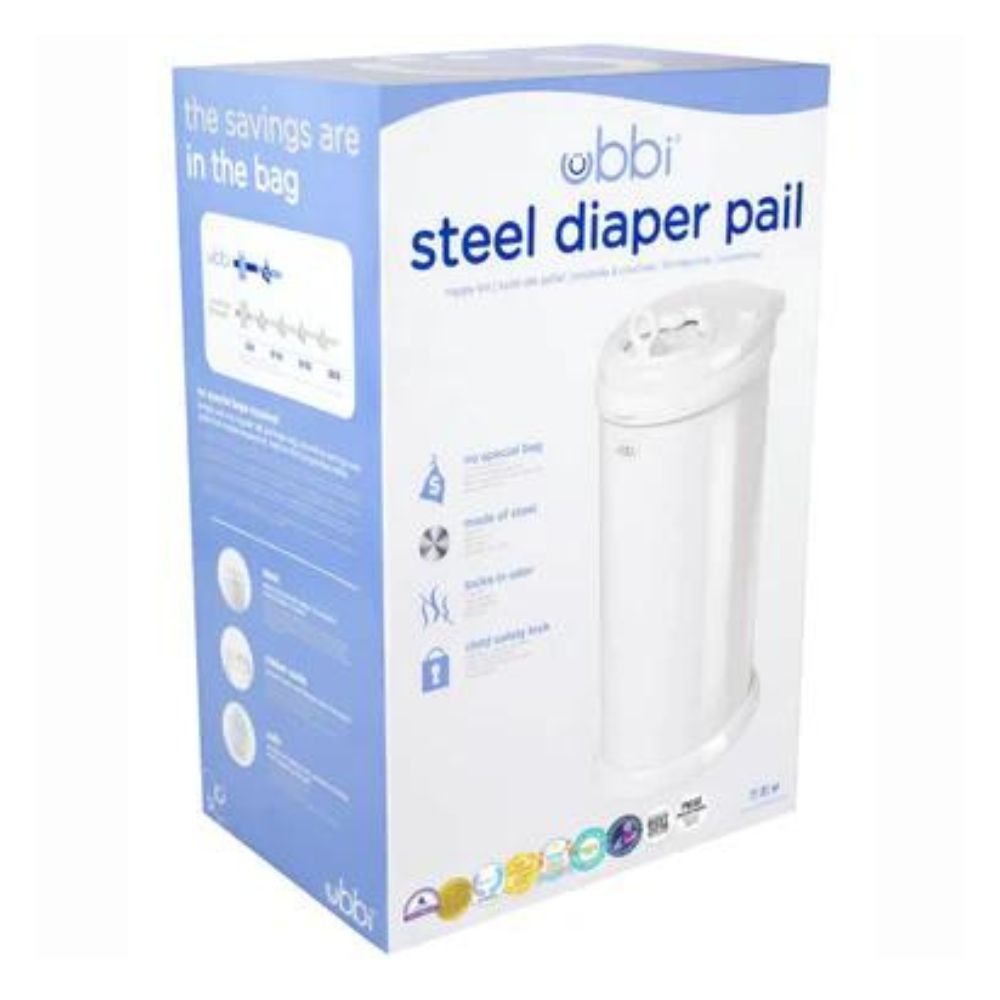 Diaper Pail- White
