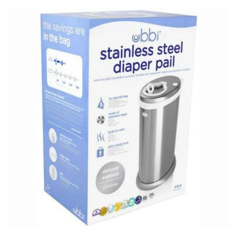 Diaper Pail - Silver