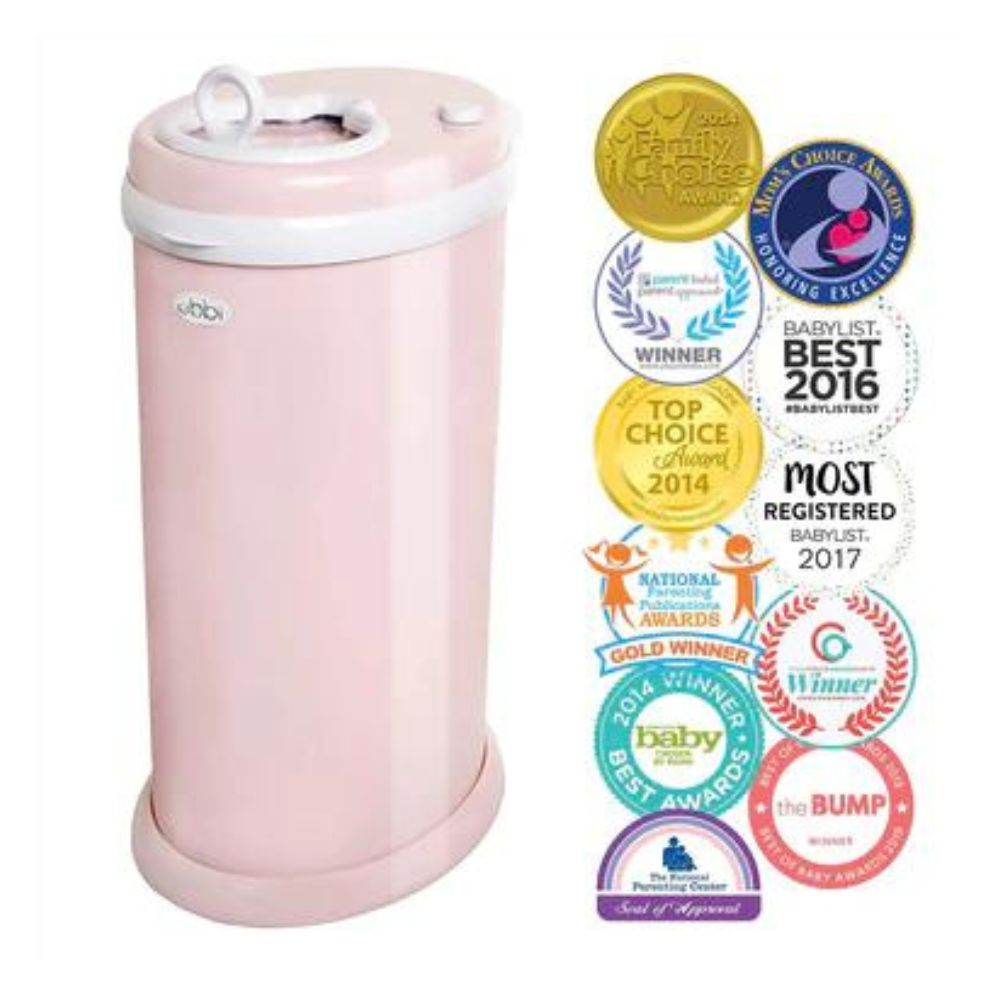 Diaper Pail- Blush Pink