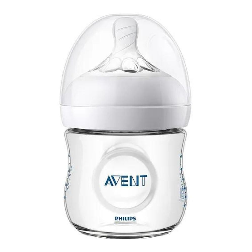 Natural Plastic Feeding Bottle (125ml)