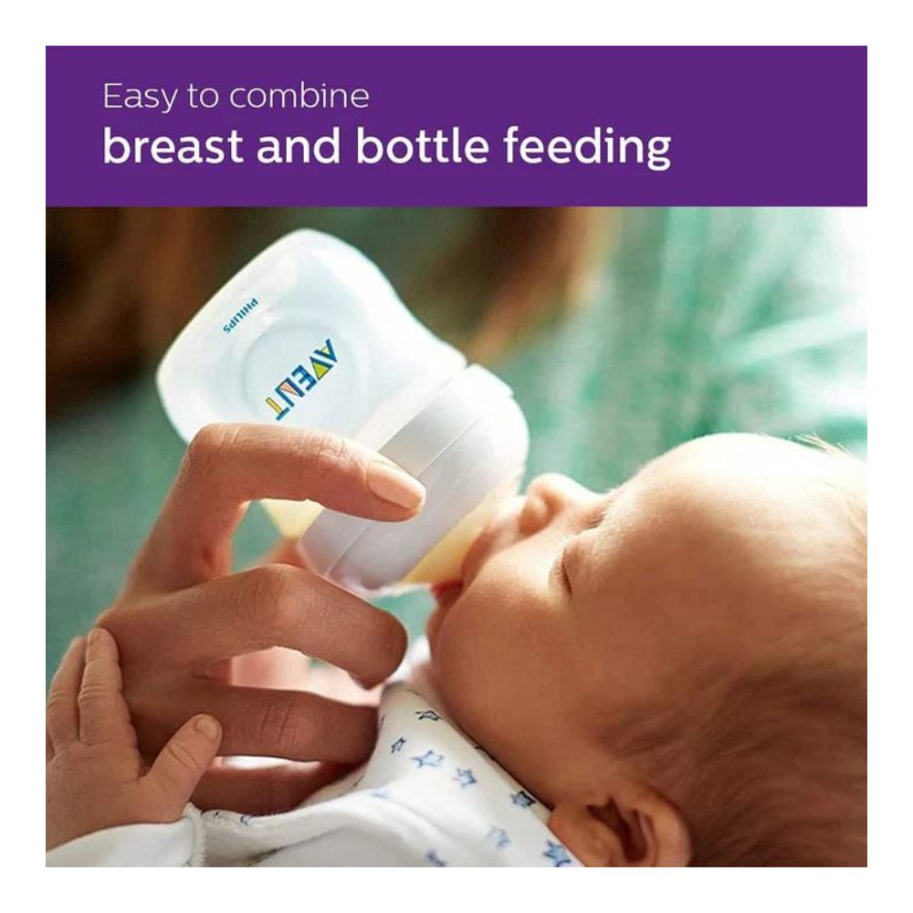 Natural Feeding Bottle - 125ml Pack of 2
