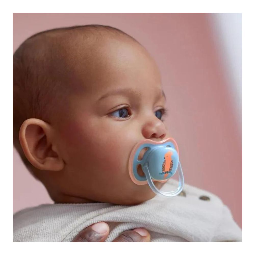 Ultra Air Soother 0-6 Months - Grey Blue (Pack Of 2)