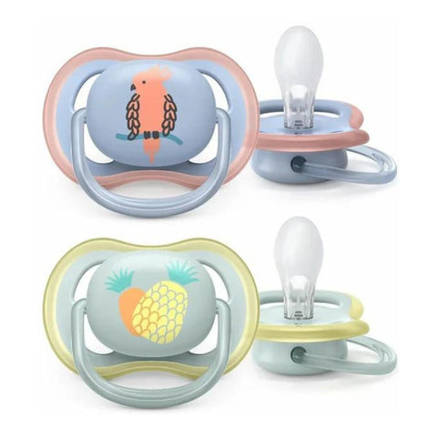Ultra Air Soother 0-6 Months - Grey Blue (Pack Of 2)