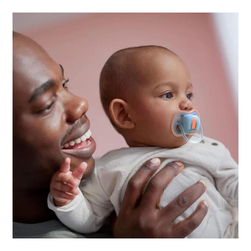 Ultra Air Soother 0-6 Months - Grey Blue (Pack Of 2)