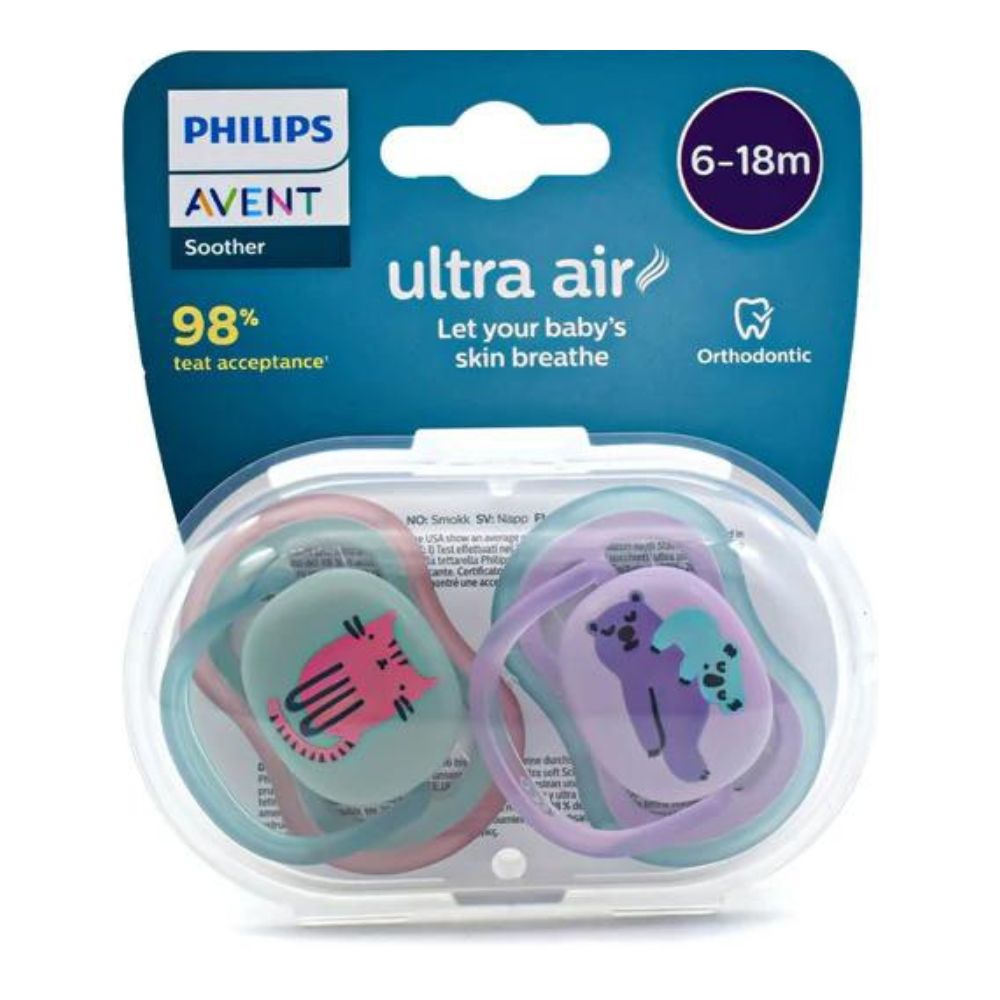 Ultra Air Soother 6-18 Months - Green Purple (Pack Of 2)