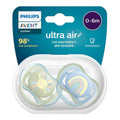 Ultra Air Soother 0-6Months - Green Blue (Pack Of 2)