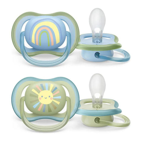 Ultra Air Soother 0-6Months - Green Blue (Pack Of 2)