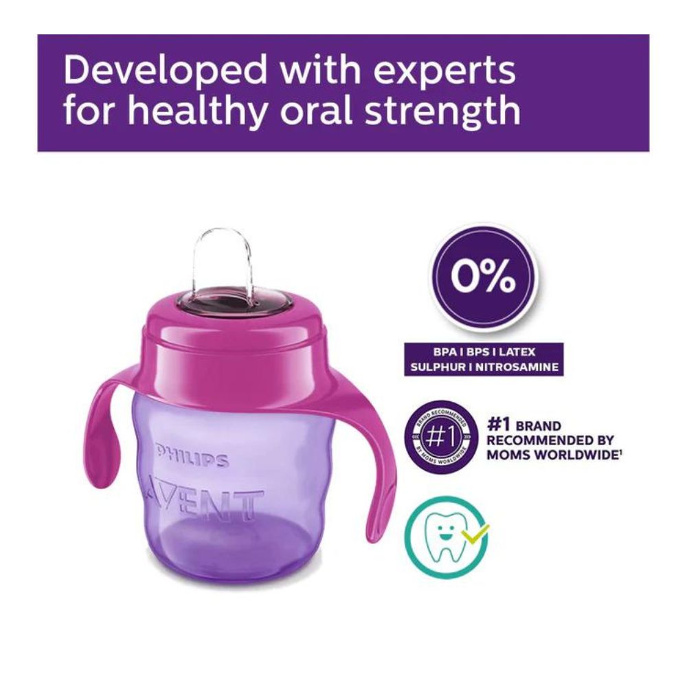 My Easy Sip Cup With Handles - Red (200ml)