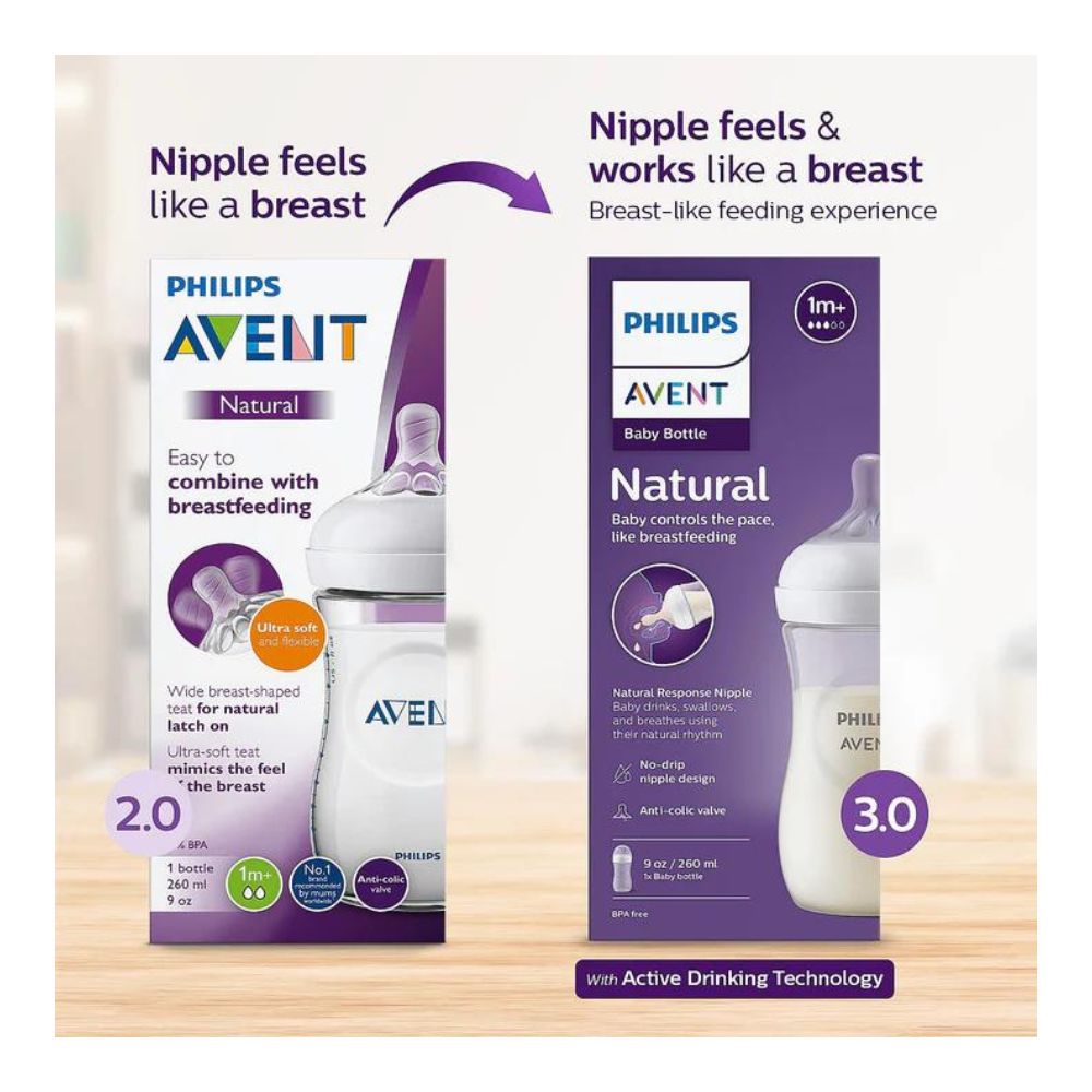 Natural Response Feeding Bottle - 260ml