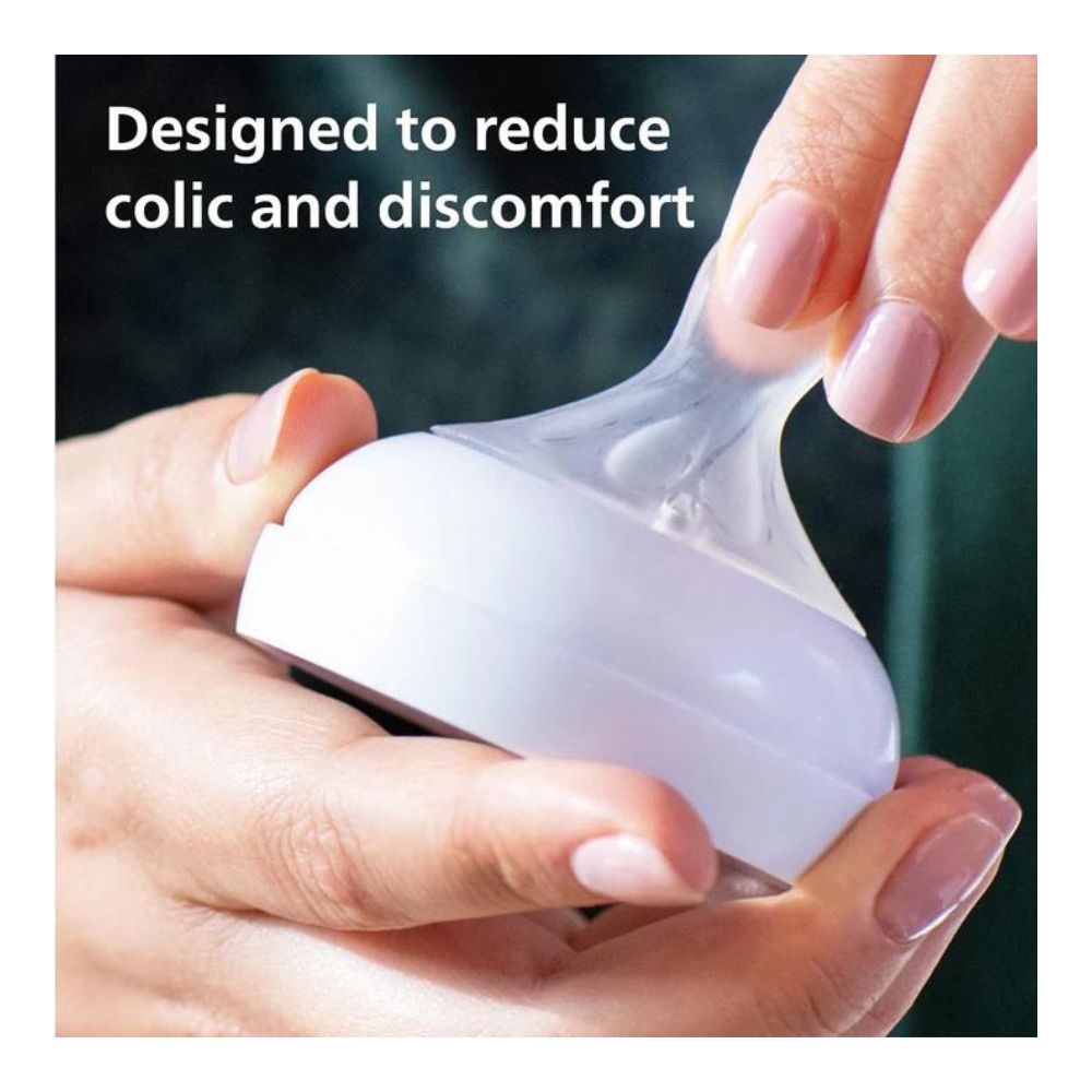 Natural Response Teat for Newborn Babies | PM | Flow 2 | Pack of 2