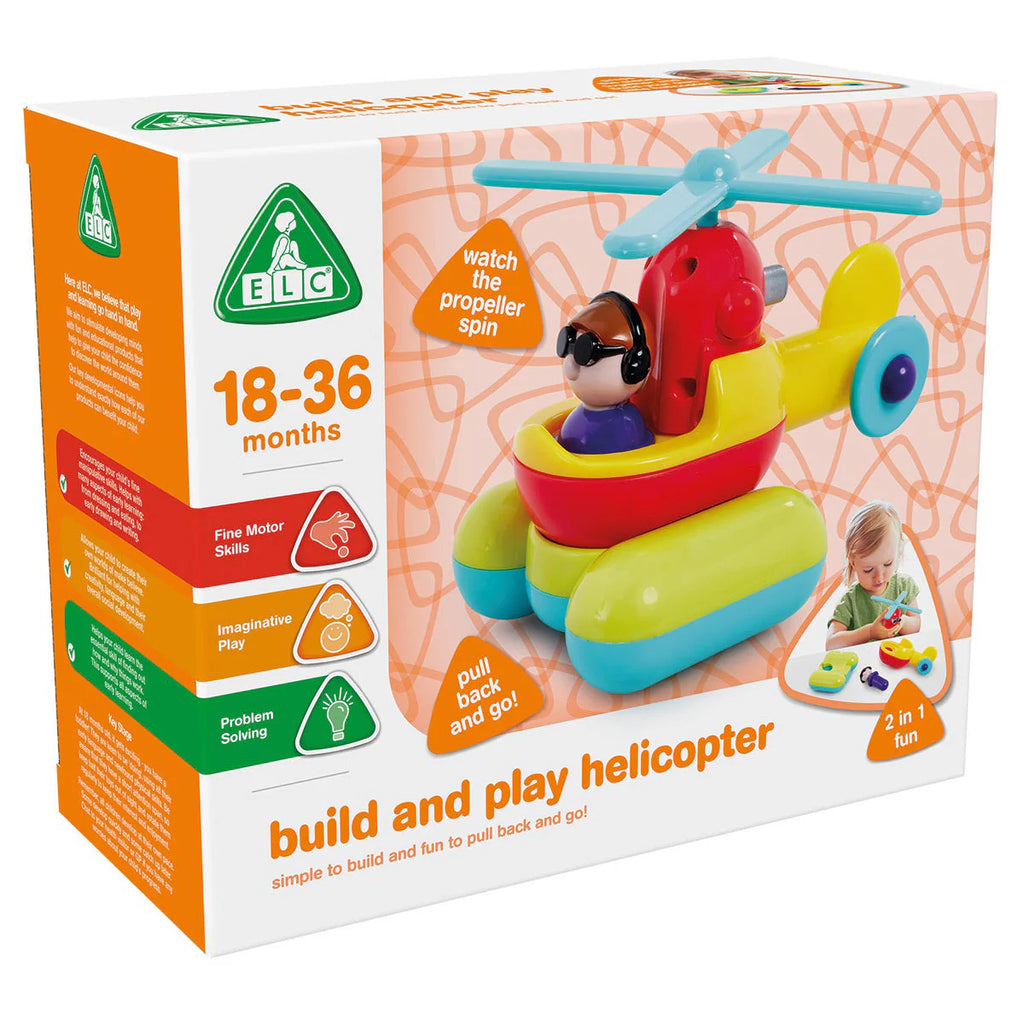 Elc Early Learning Centre Build & Play Aeroplane