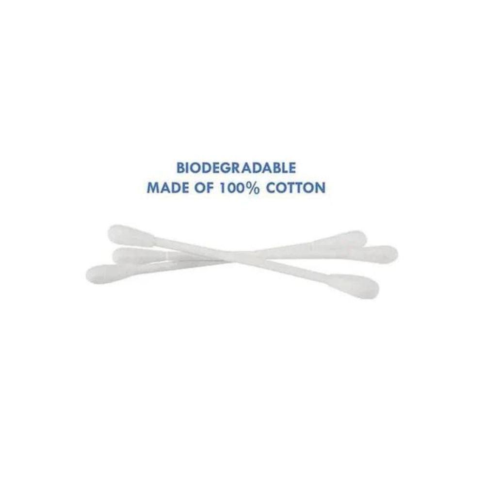 Chicco Cotton Buds With Ear Drum Protection (160Pcs)