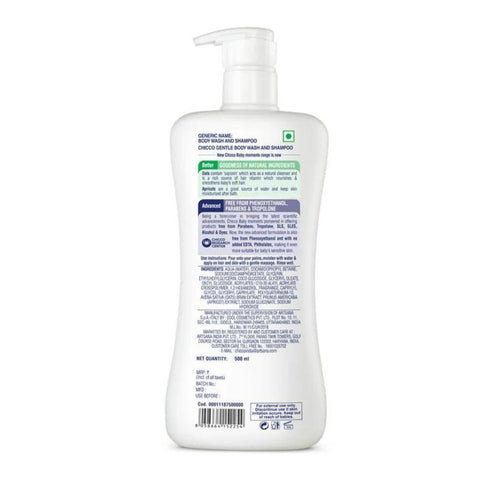 Chicco Gentle Body Wash And Shampoo (500Ml)