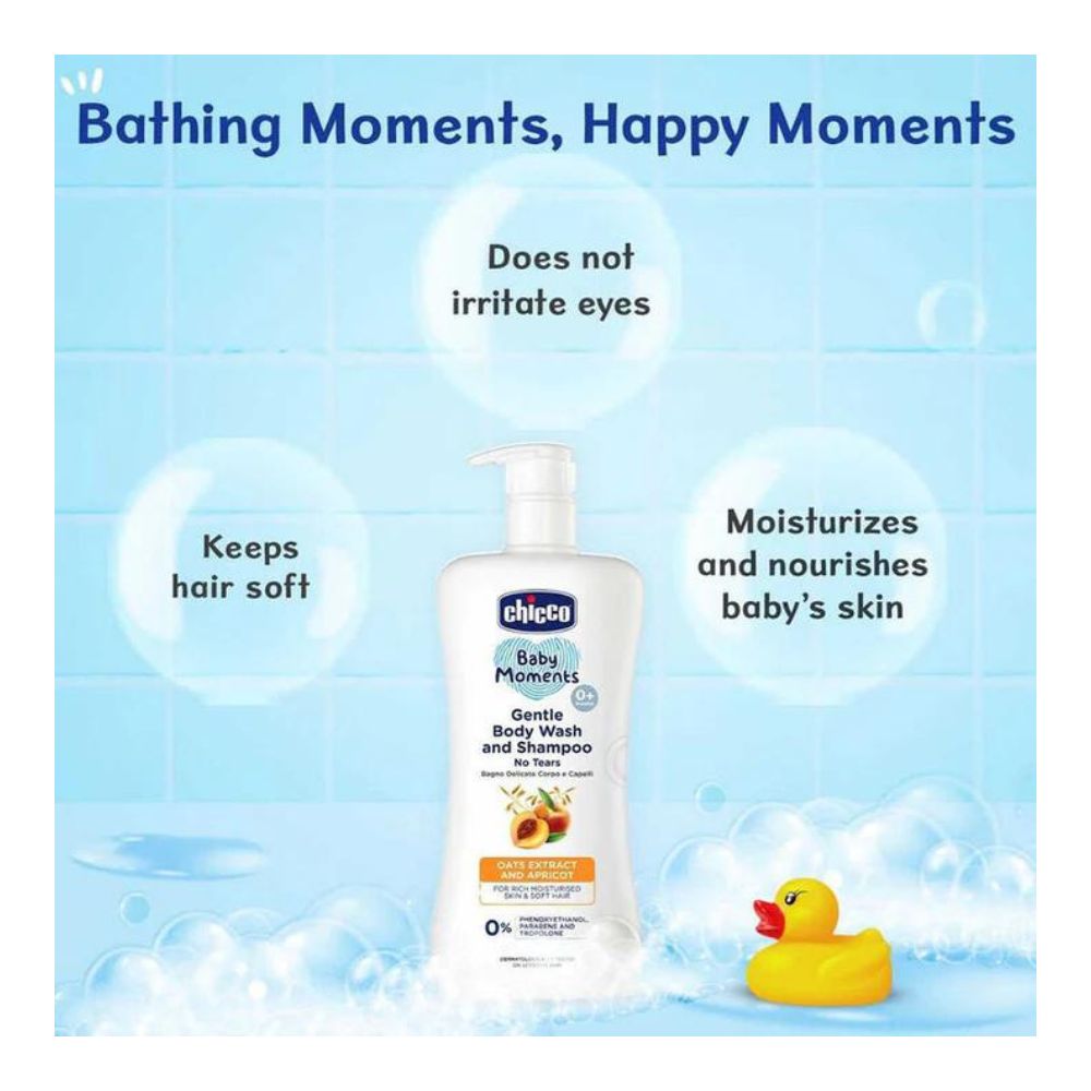 Chicco Gentle Body Wash And Shampoo (500Ml)