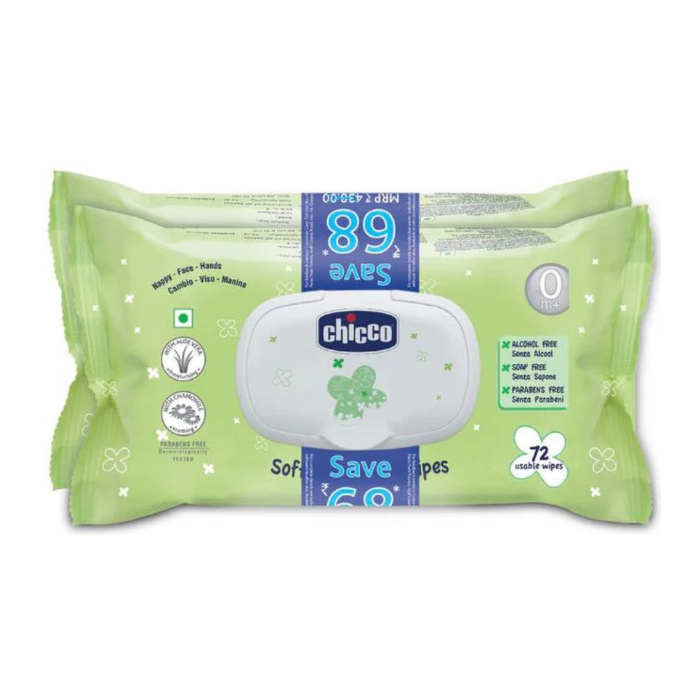 Chicco Baby Wipes Pack Of 144