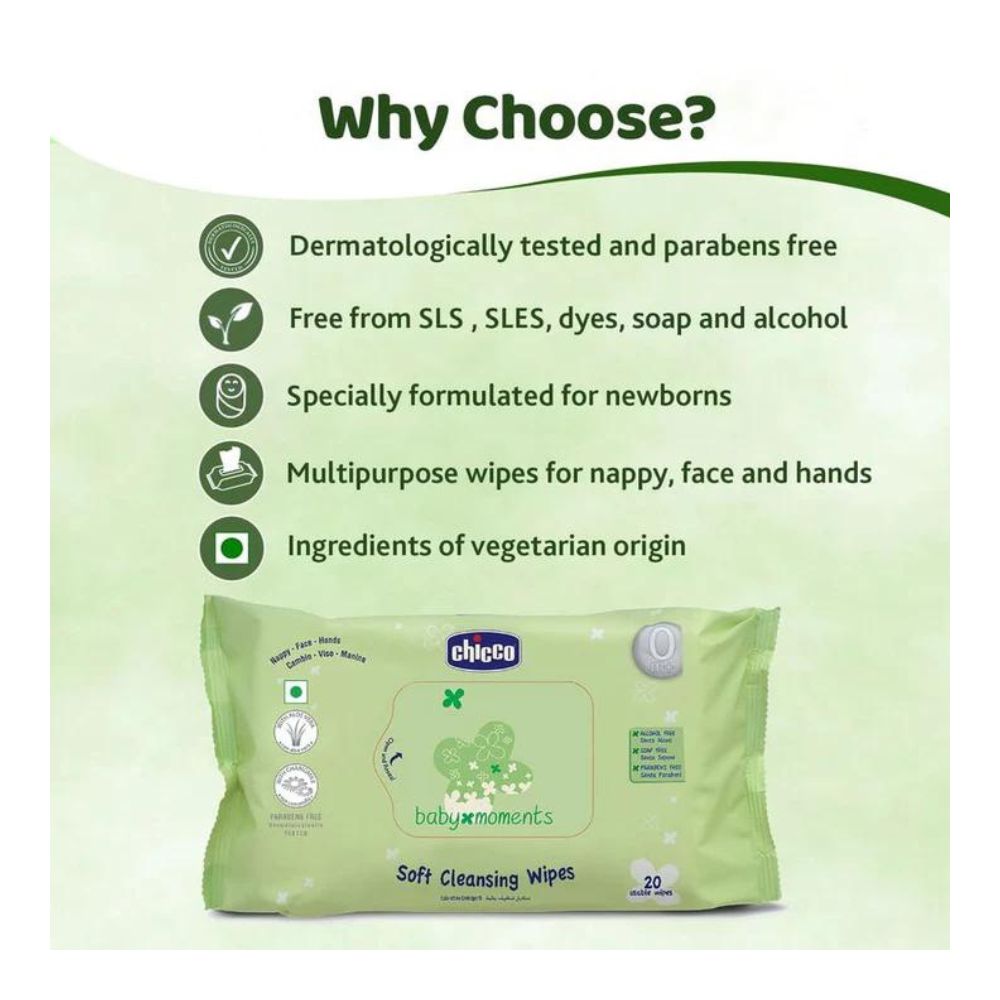 Chicco Baby Wipes Pack Of 144