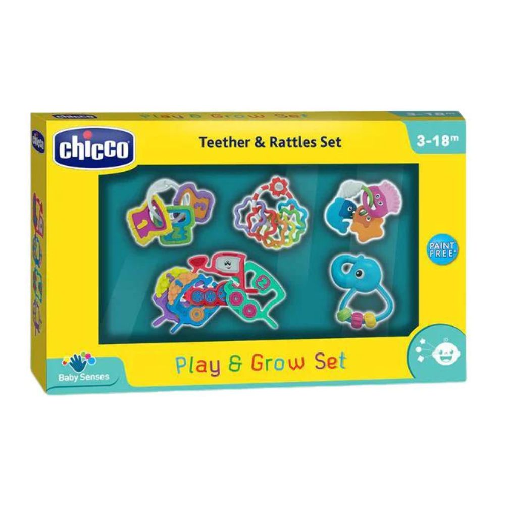 Play & Grow Set Rattle Toy-Gift For Baby Shower & Baby Birthday
