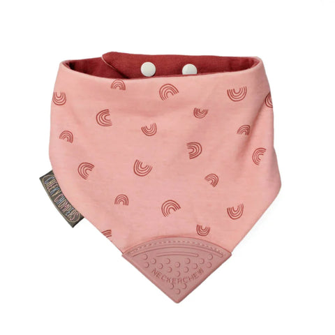 Cheeky Chompers Rainbow Rose Neckerchew