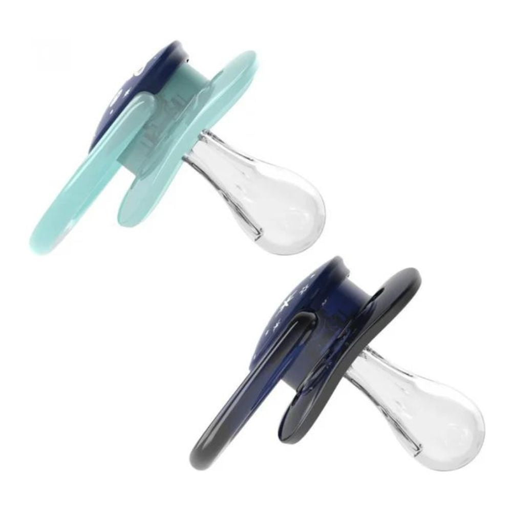 Blue Space Advantage Pacifiers (Stage 1) | Pack Of 2